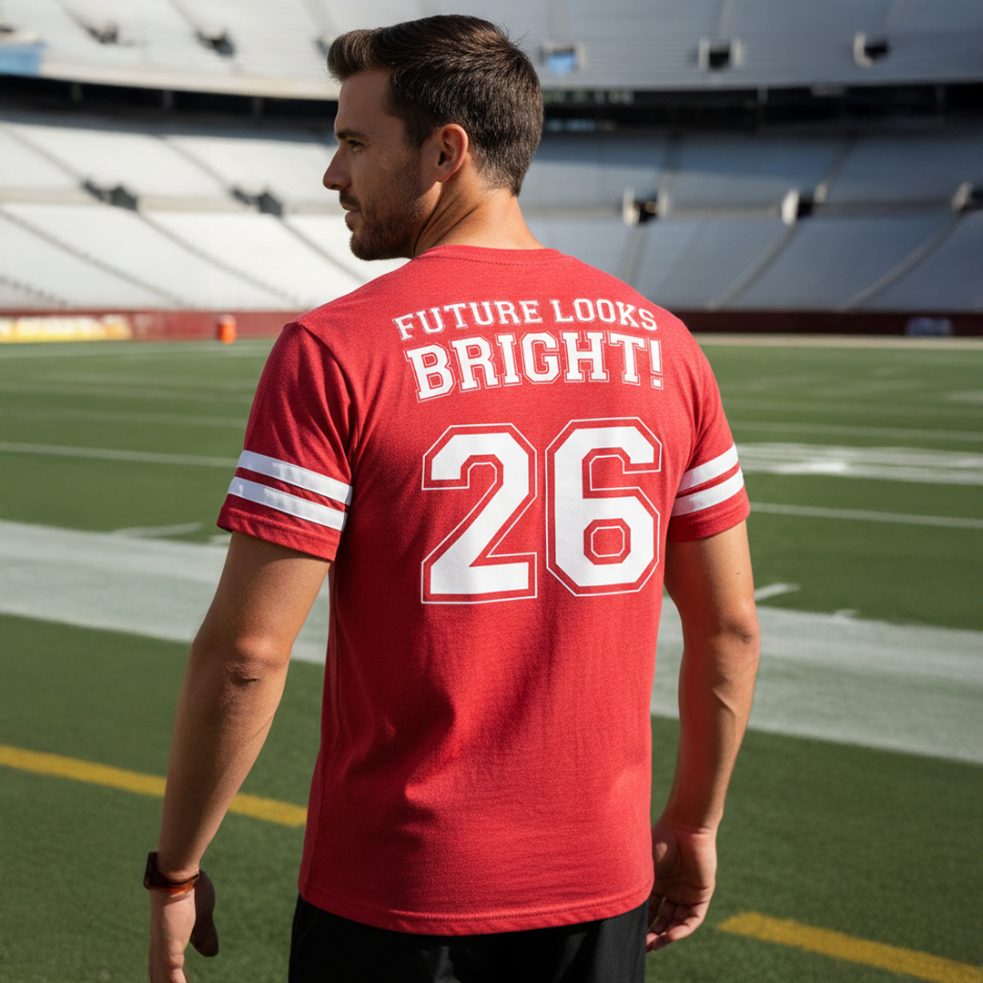 Future Looks Bright Sports Short Sleeve T-Shirt