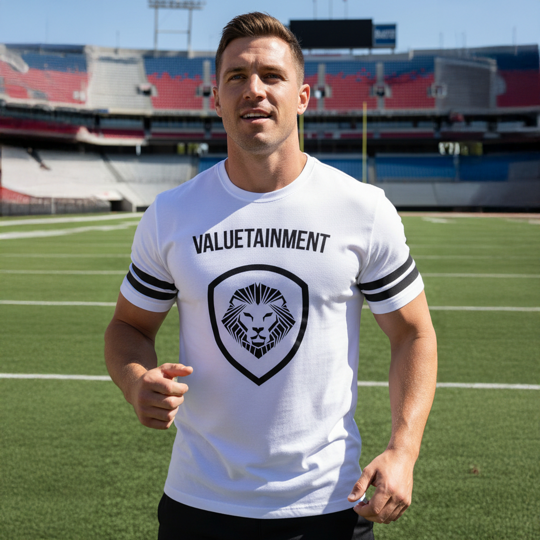 Future Looks Bright White Sports Short Sleeve T-Shirt