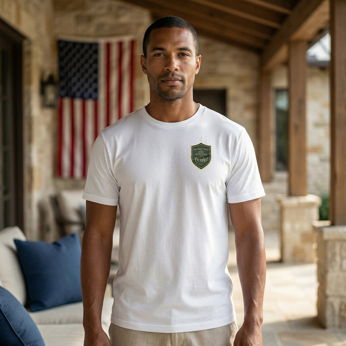 Future Looks Bright Visionary Crest Short Sleeve T-Shirt