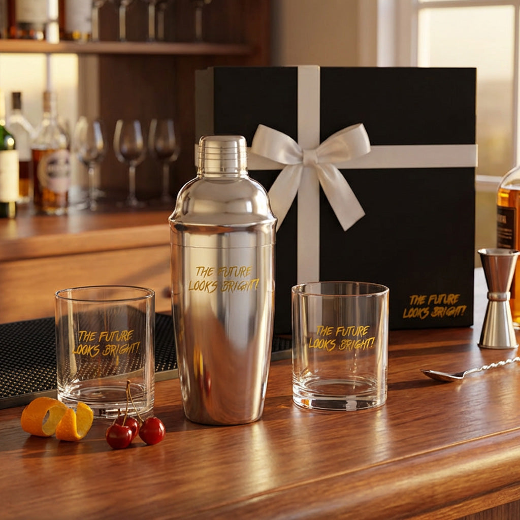 The Future Looks Bright Cocktail Gift Set