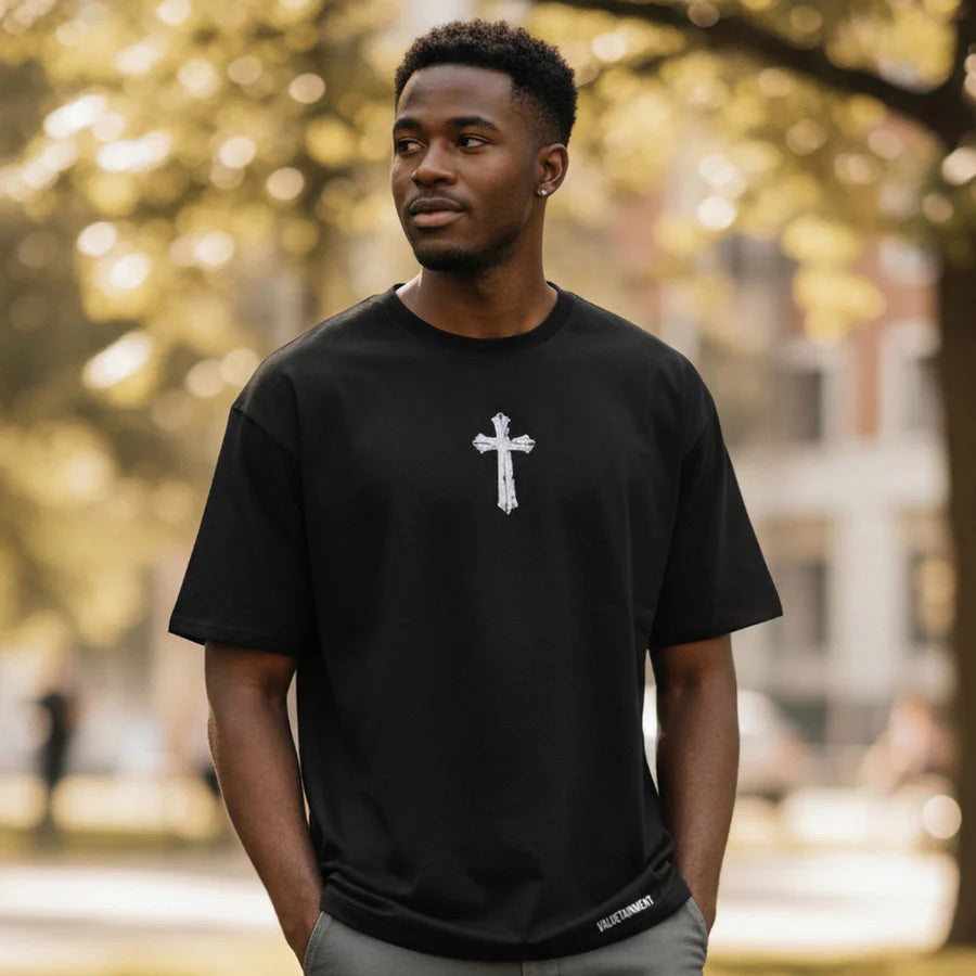 Men's Faith Over Fear VT Short Sleeve T-Shirt – Valuetainment Store