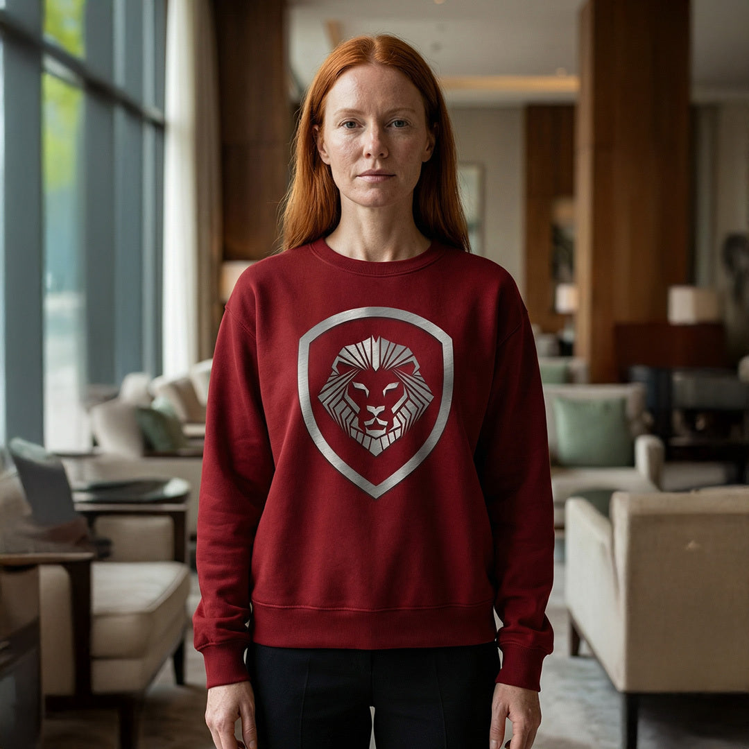 Women's Maroon Valuetainment Performance Crewneck Sweatshirt