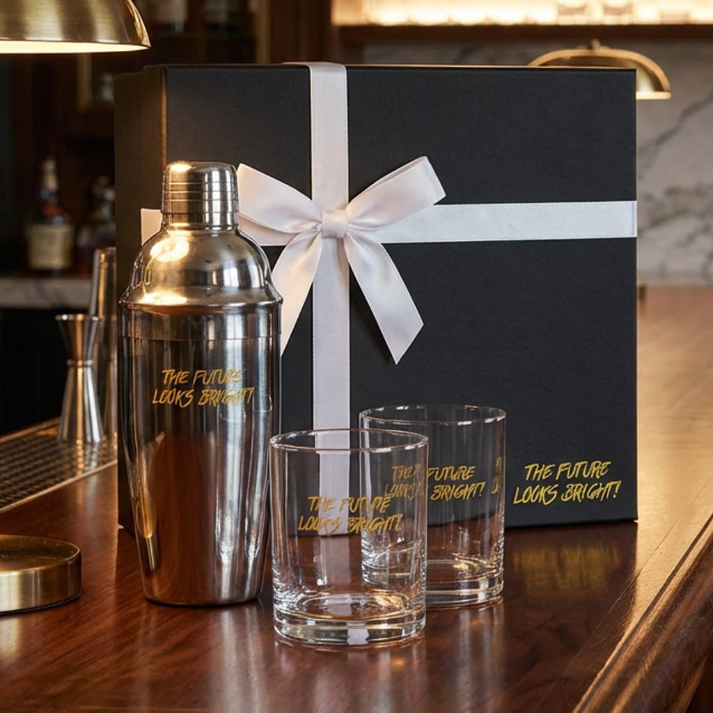 The Future Looks Bright Cocktail Gift Set