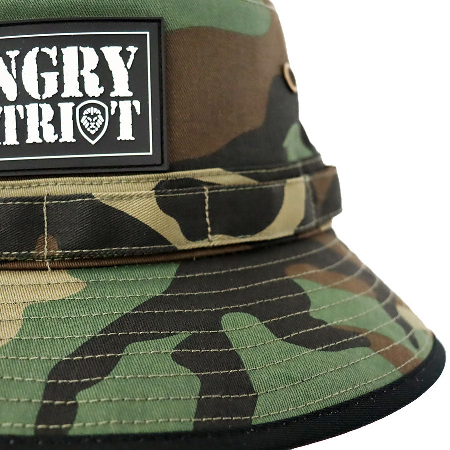 Angry Patriot Camo Bucket Hat