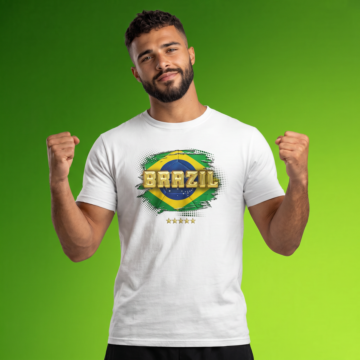 BRAZIL | FLB Nations Collection Short Sleeve T-Shirt