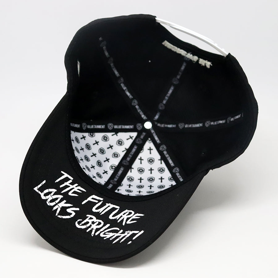 Faith over Fear Hebrews 11:1 Black & White Snapback Hat