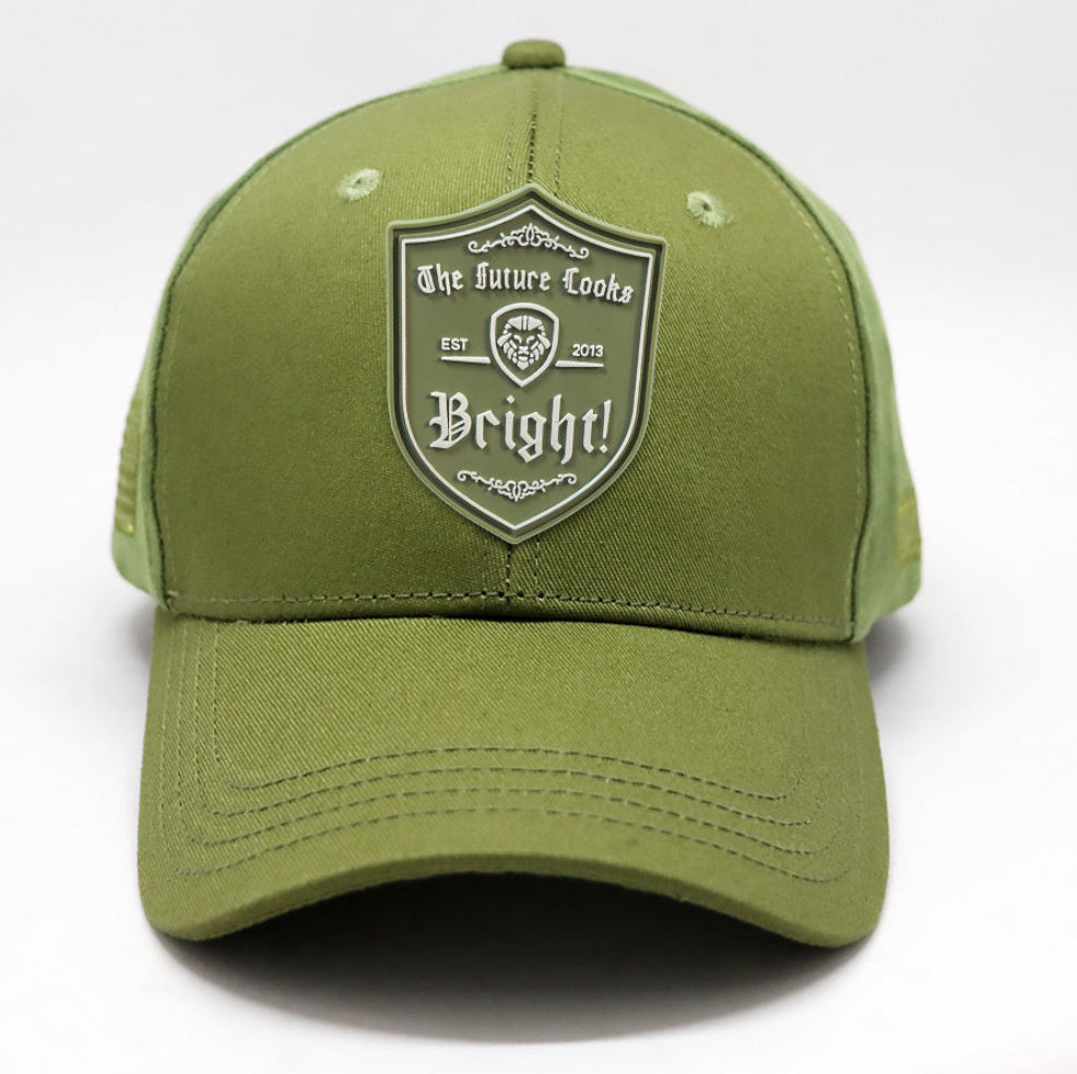 Limited Edition 1 of 250 Visionary Crest Olive Green Snapback Hat
