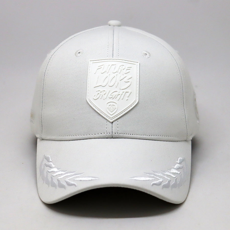 **Limited Edition** 1 of 150 Future Looks Bright White Out Snapback Hat