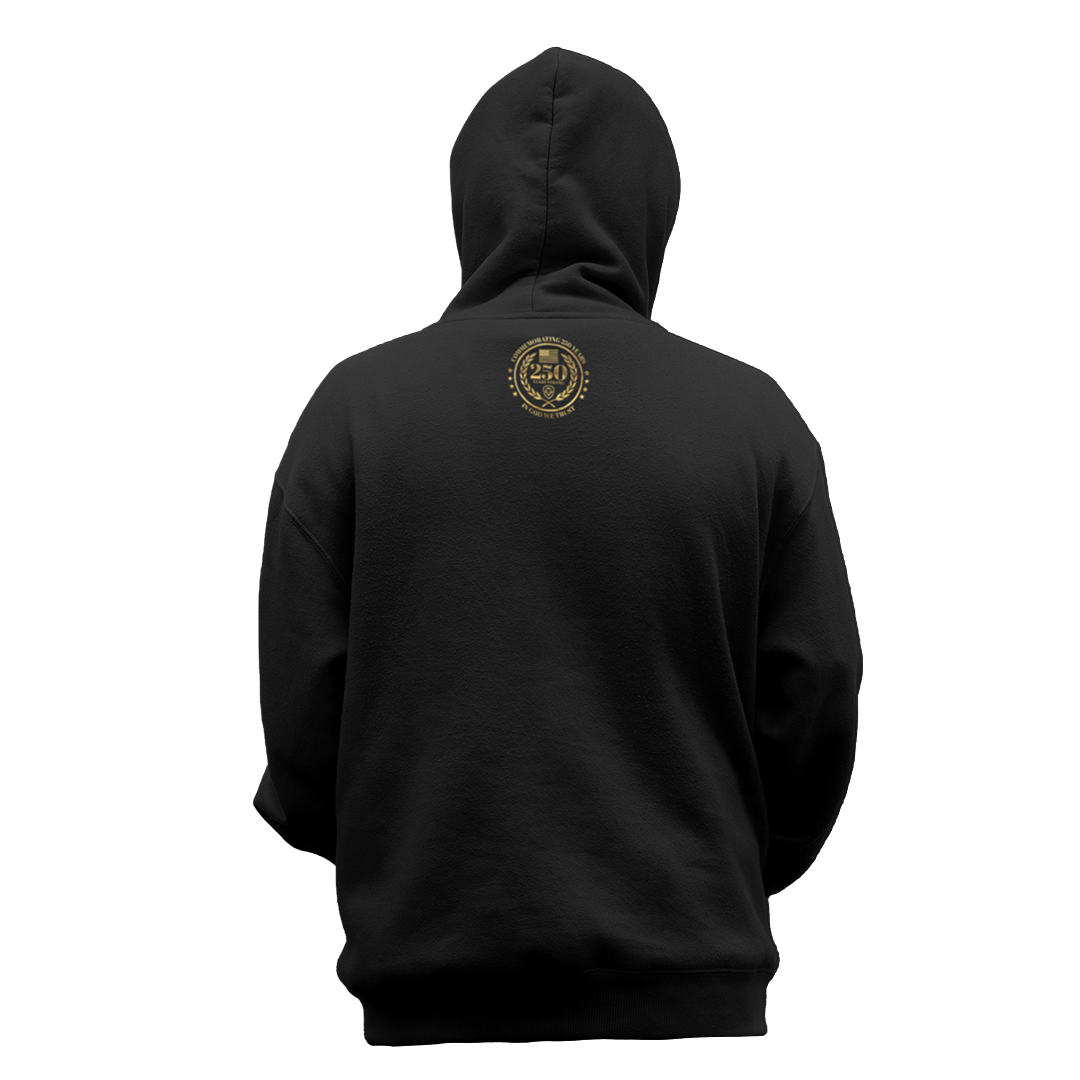 Future Looks Bright Visionary Crest Black Hoodie