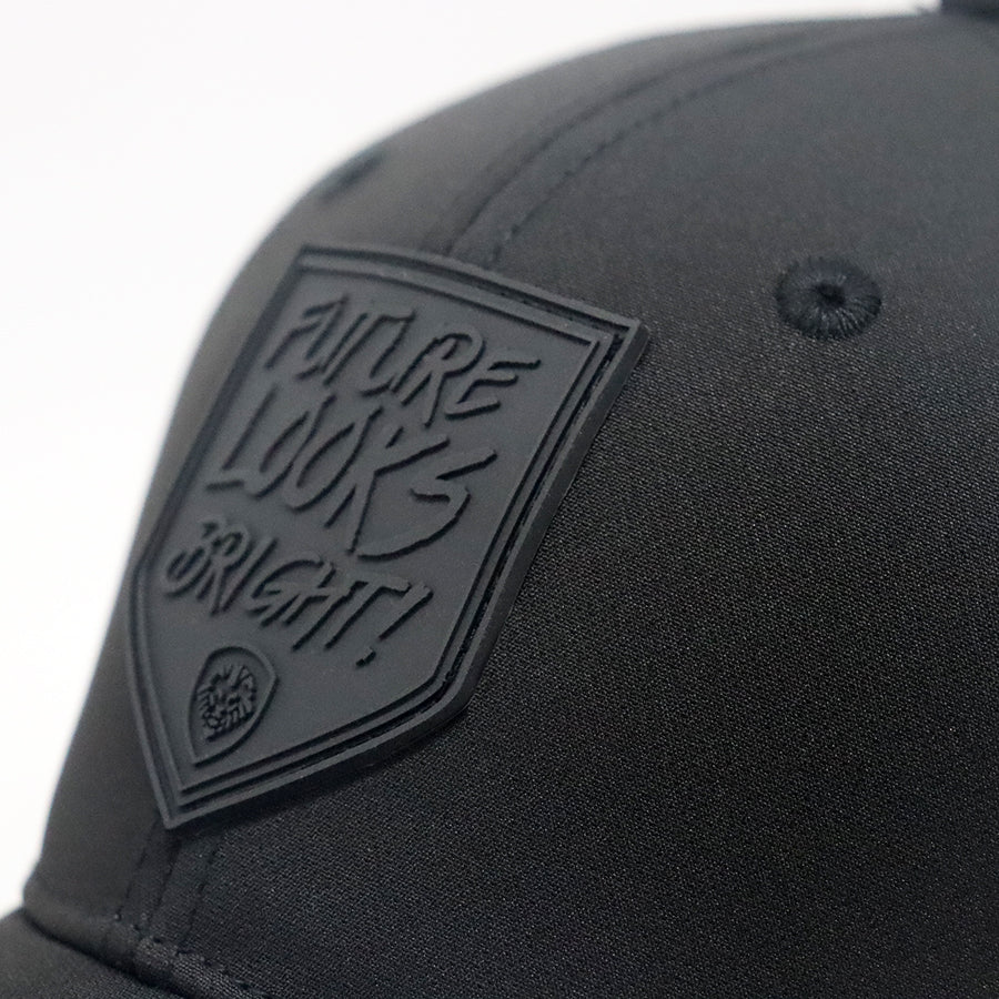 **Limited Edition** 1 of 150 Future Looks Bright Black Out Snapback Hat