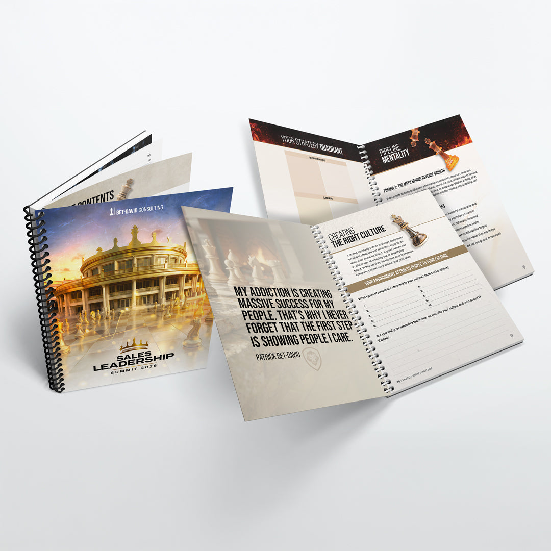 Sales Leadership Summit 2026 Recording | Includes 240+ Page Official Workbook