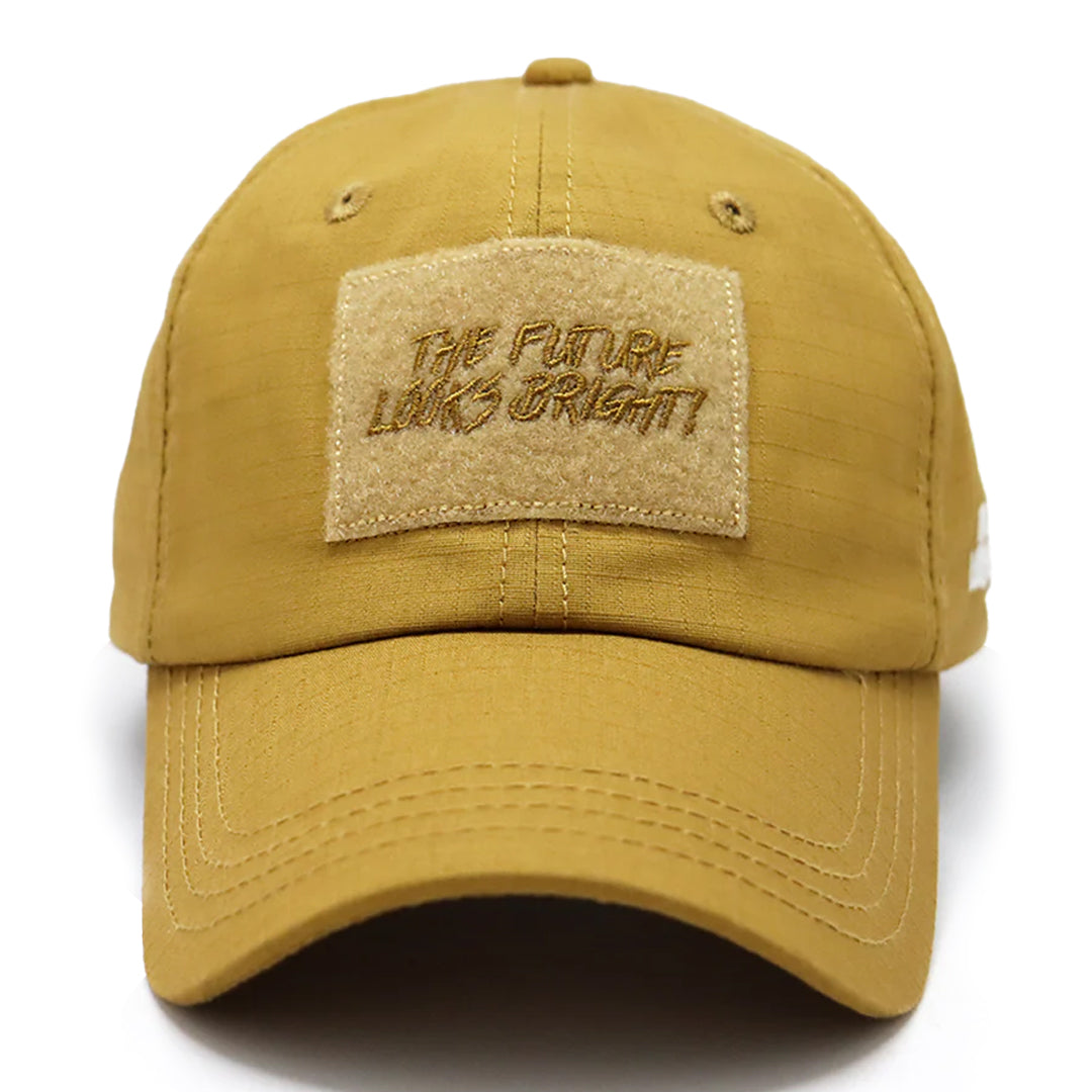 Future Looks Bright Rust Patch Snapback Hat