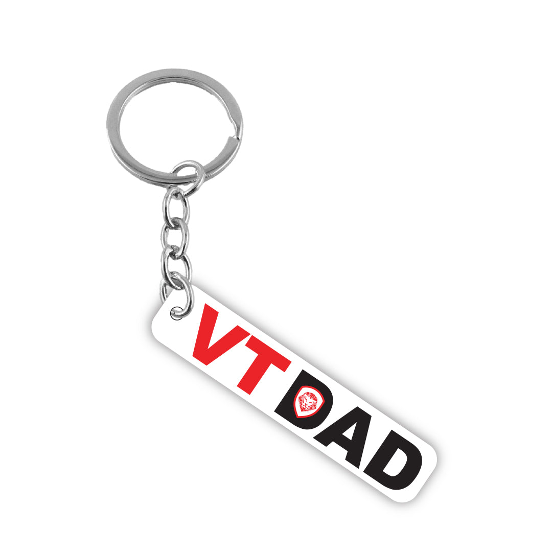 Valuetainment VT Dad Keychain 3" x 1"