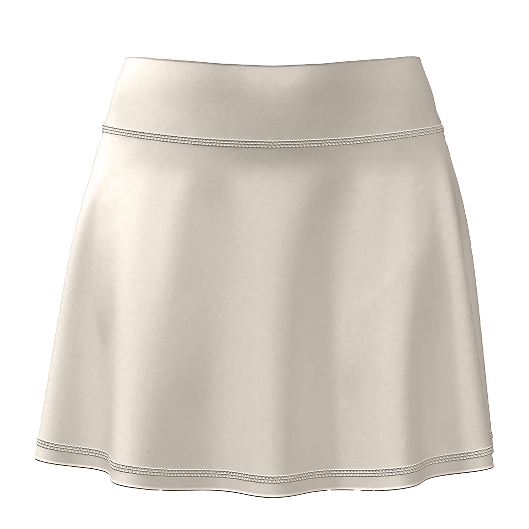 Women's Future Looks Bright Solid Coconut Cream Performance Skort