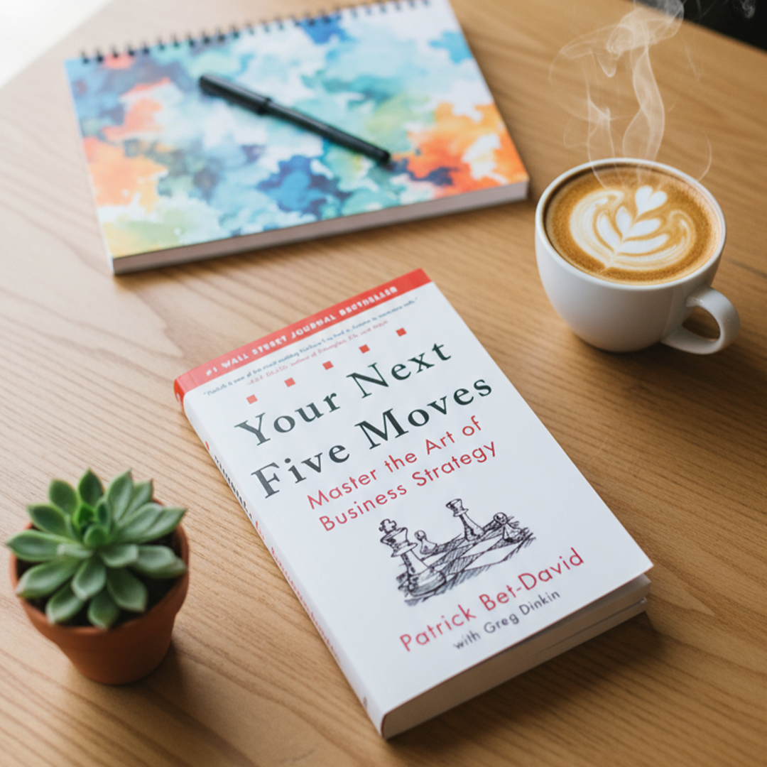 Your Next Five Moves: Autographed Edition by Patrick Bet-David
