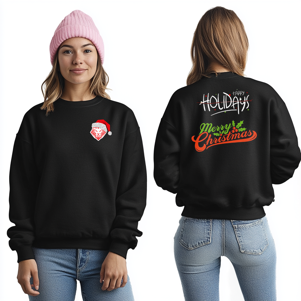 Women's Merry Christmas Crewneck Premium Sweatshirt