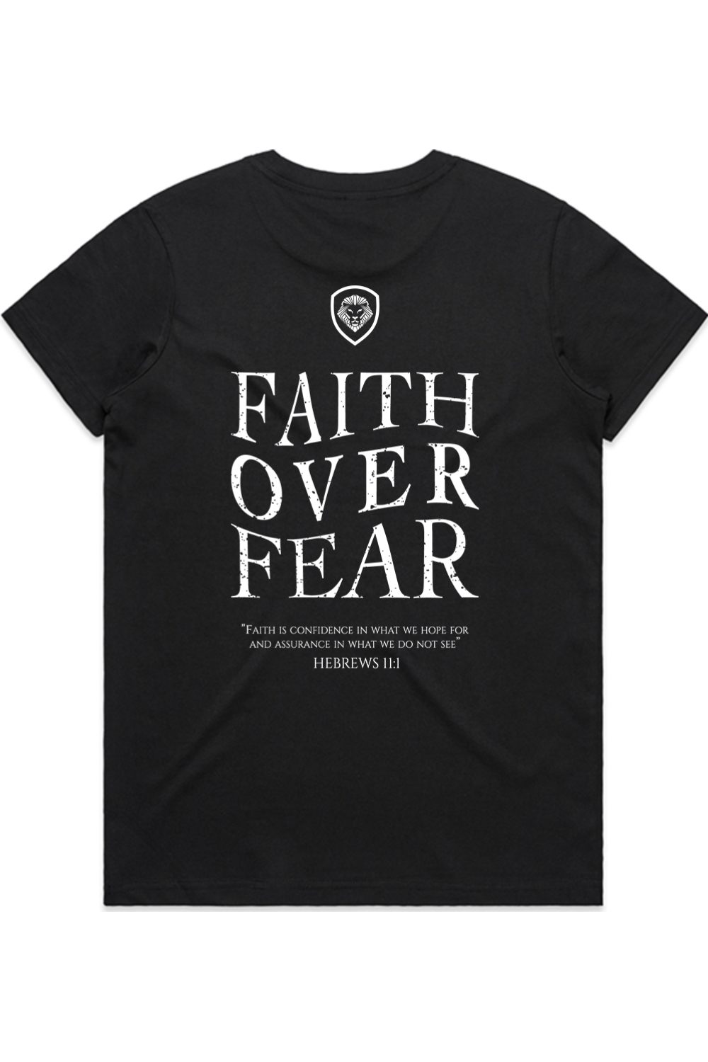 Women's Faith Over Fear Short Sleeves T-Shirt