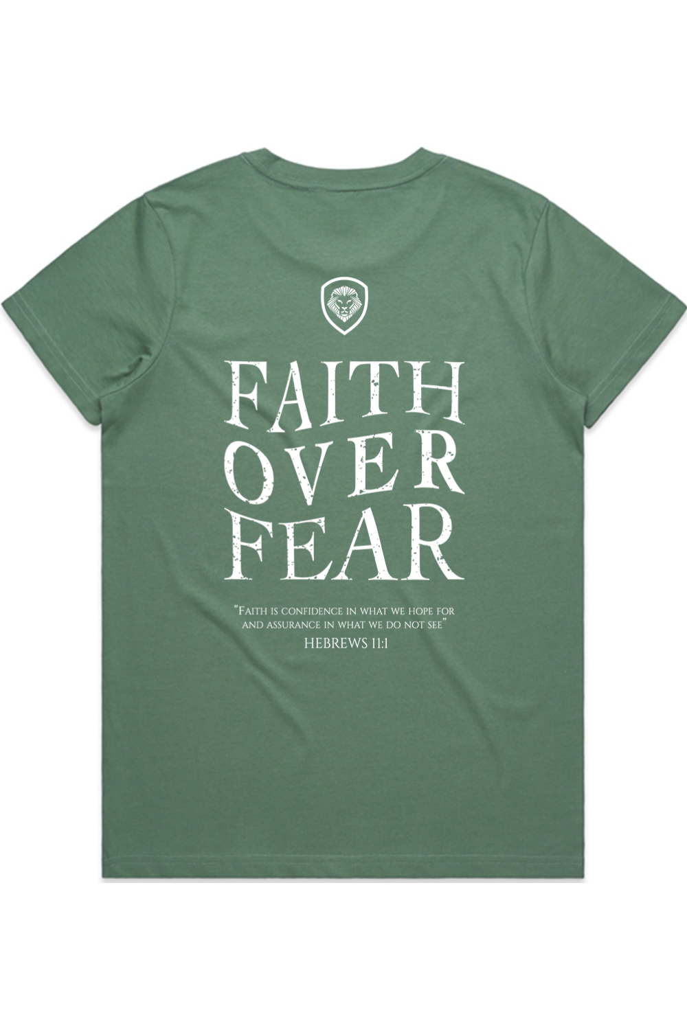Women's Faith Over Fear Short Sleeves T-Shirt
