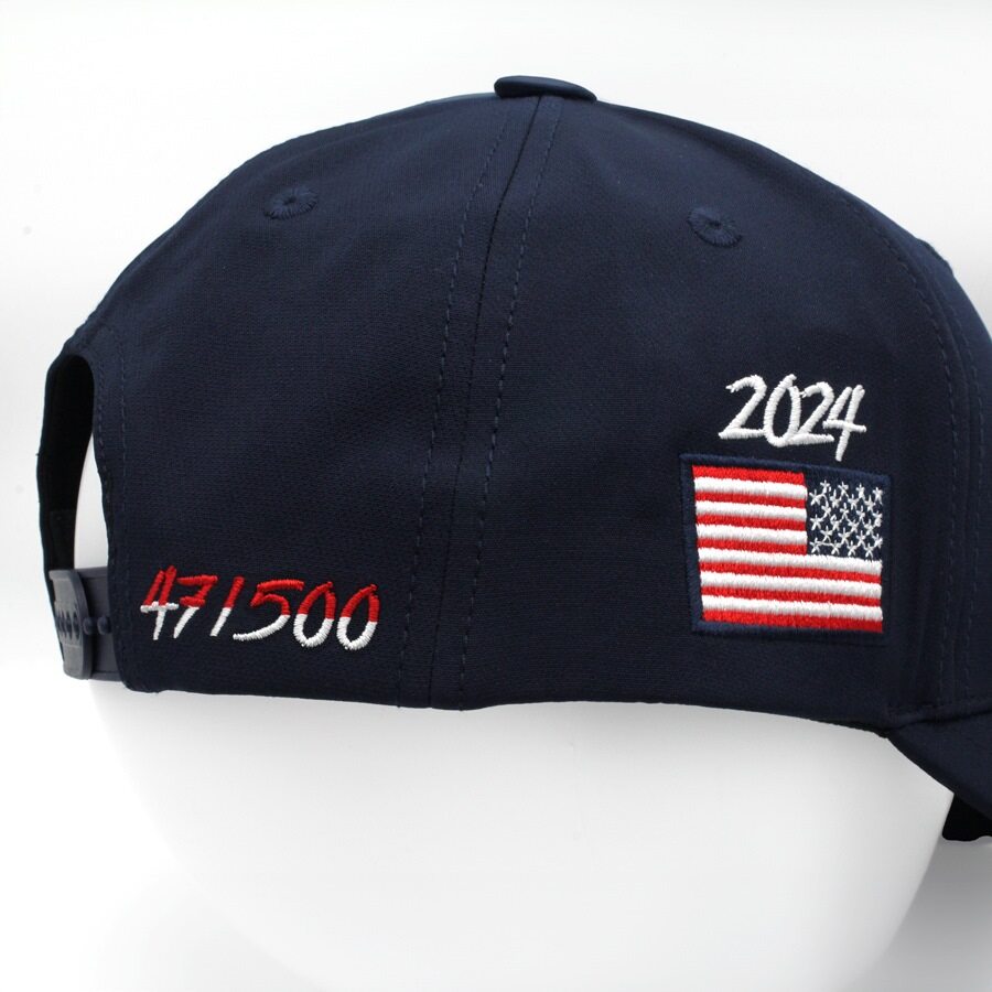 **Limited Edition 1 of 500** USA Retro Navy Snapback hat