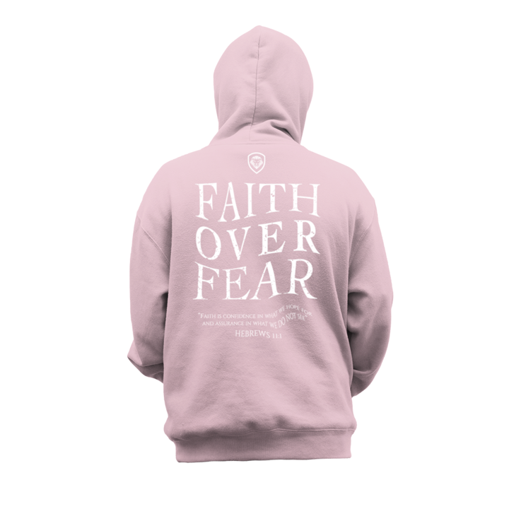 Faith Over Fear Lionshield Hoodies