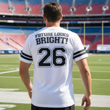 Future Looks Bright White Sports Short Sleeve T-Shirt