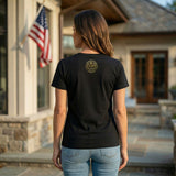 Women's Future Looks Bright Visionary Crest Short Sleeve T-Shirt