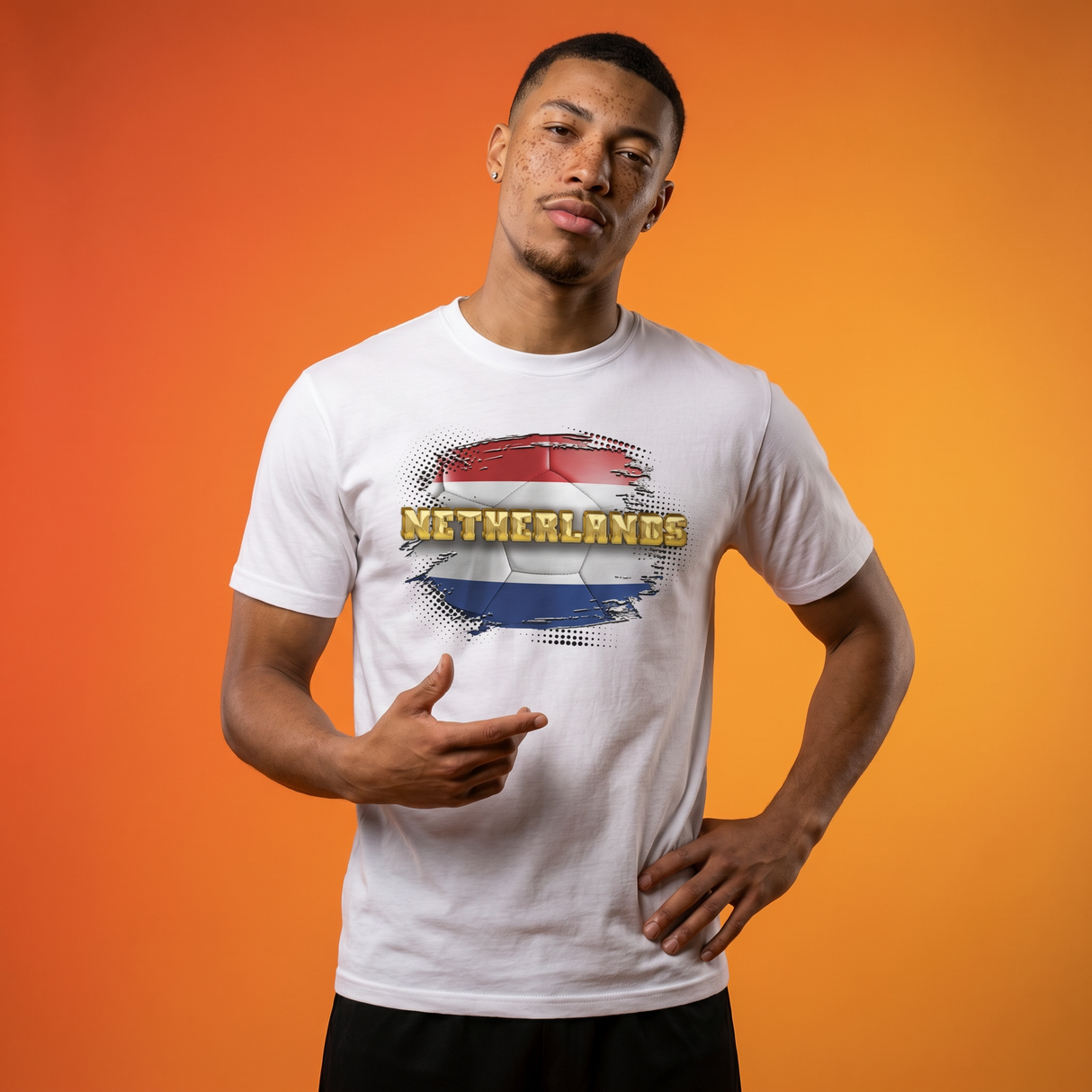 NETHERLANDS | FLB Nations Collection Short Sleeve T-Shirt