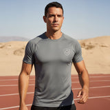 Future Looks Bright Grey Performance Short Sleeve T-Shirt