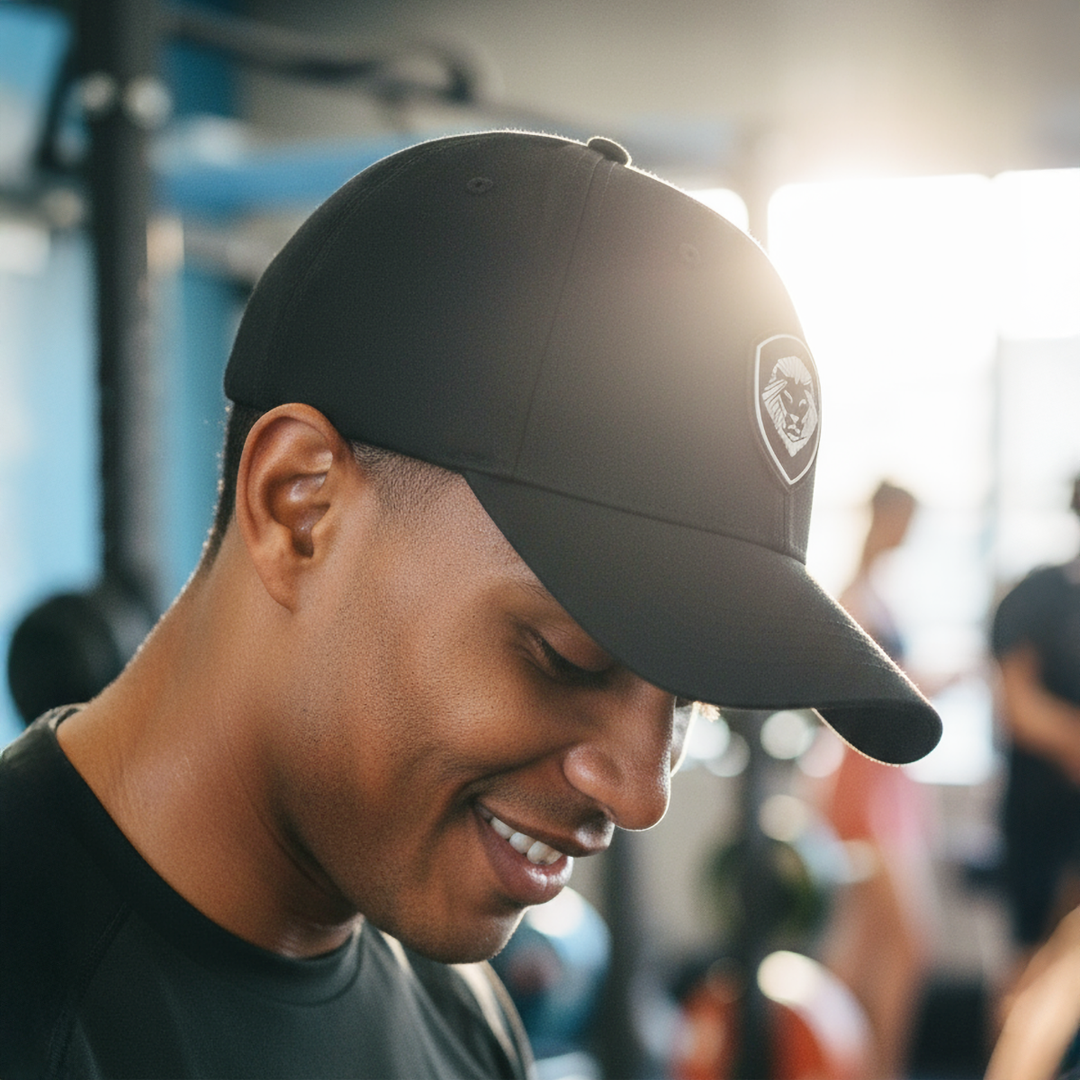 VT Shield Logo Future Looks Bright Black & White Snapback Hat