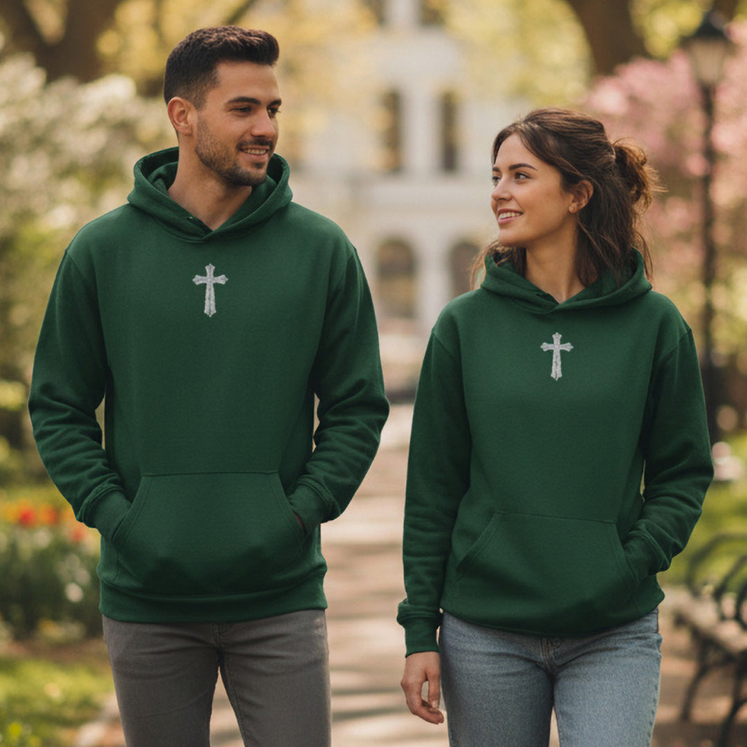 Faith Over Fear Lionshield Hoodies