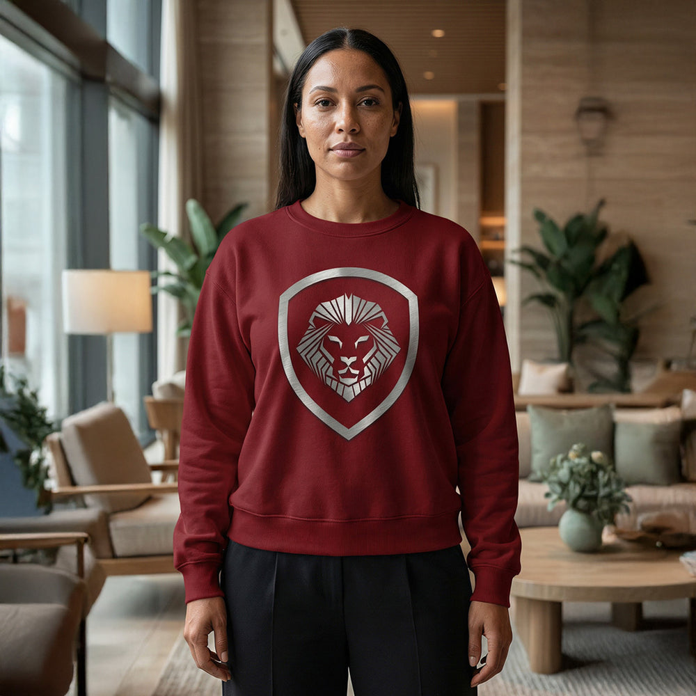 Women's Maroon Valuetainment Performance Crewneck Sweatshirt