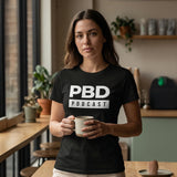 Women's PBD Podcast Black Short Sleeve T-Shirt
