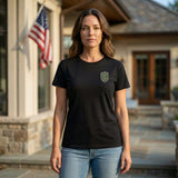 Women's Future Looks Bright Visionary Crest Short Sleeve T-Shirt