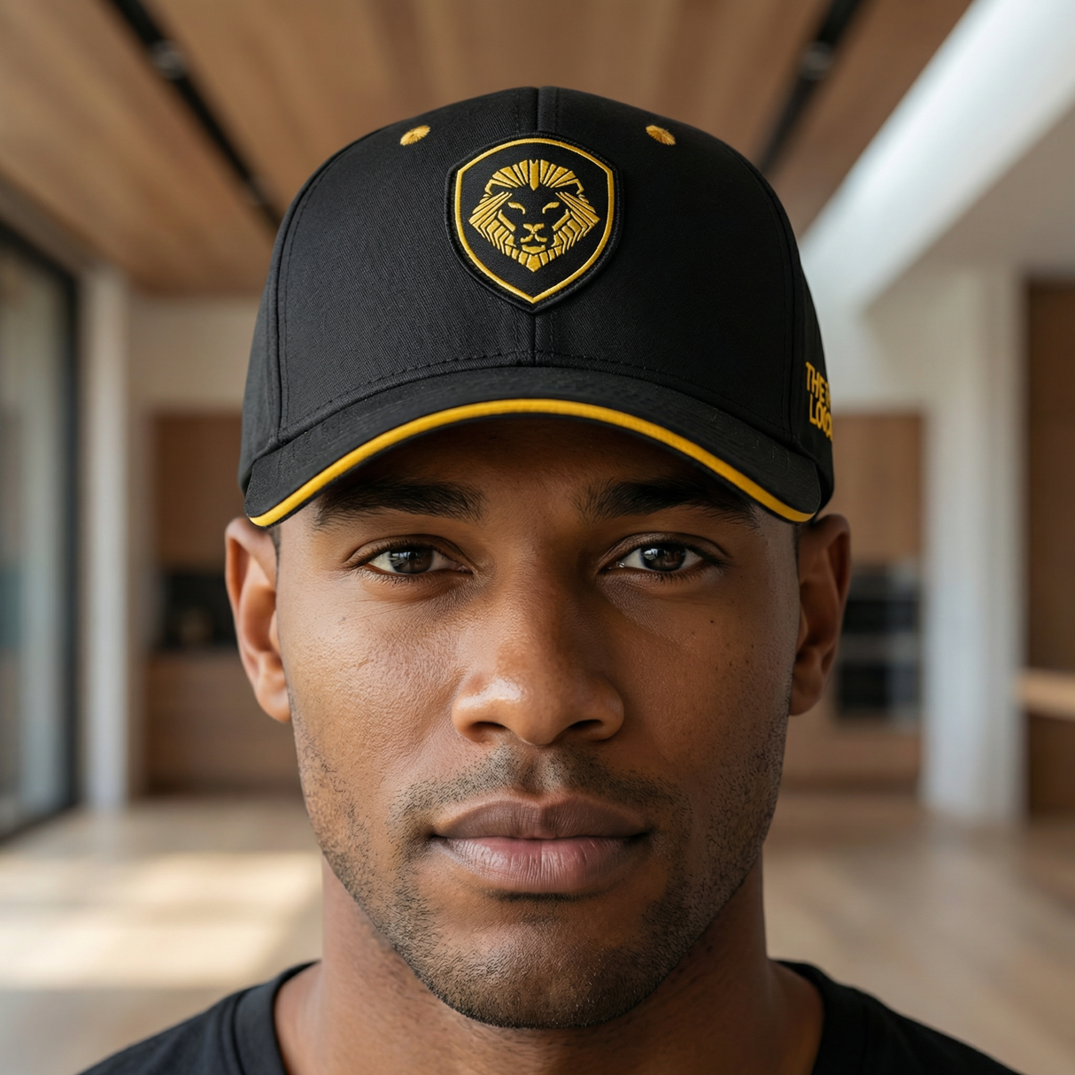 Future Looks Bright Flex Fit Hat - Black & Gold