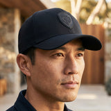 VT Shield Logo Future Looks Bright Black & Black Flex Fit Hat