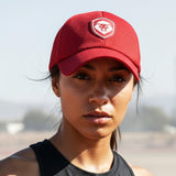 VT Shield Future Looks Bright Burgundy Velcro Performance Hat