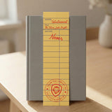 Valuetainment Library Print Bookmark 2" x 7.5"