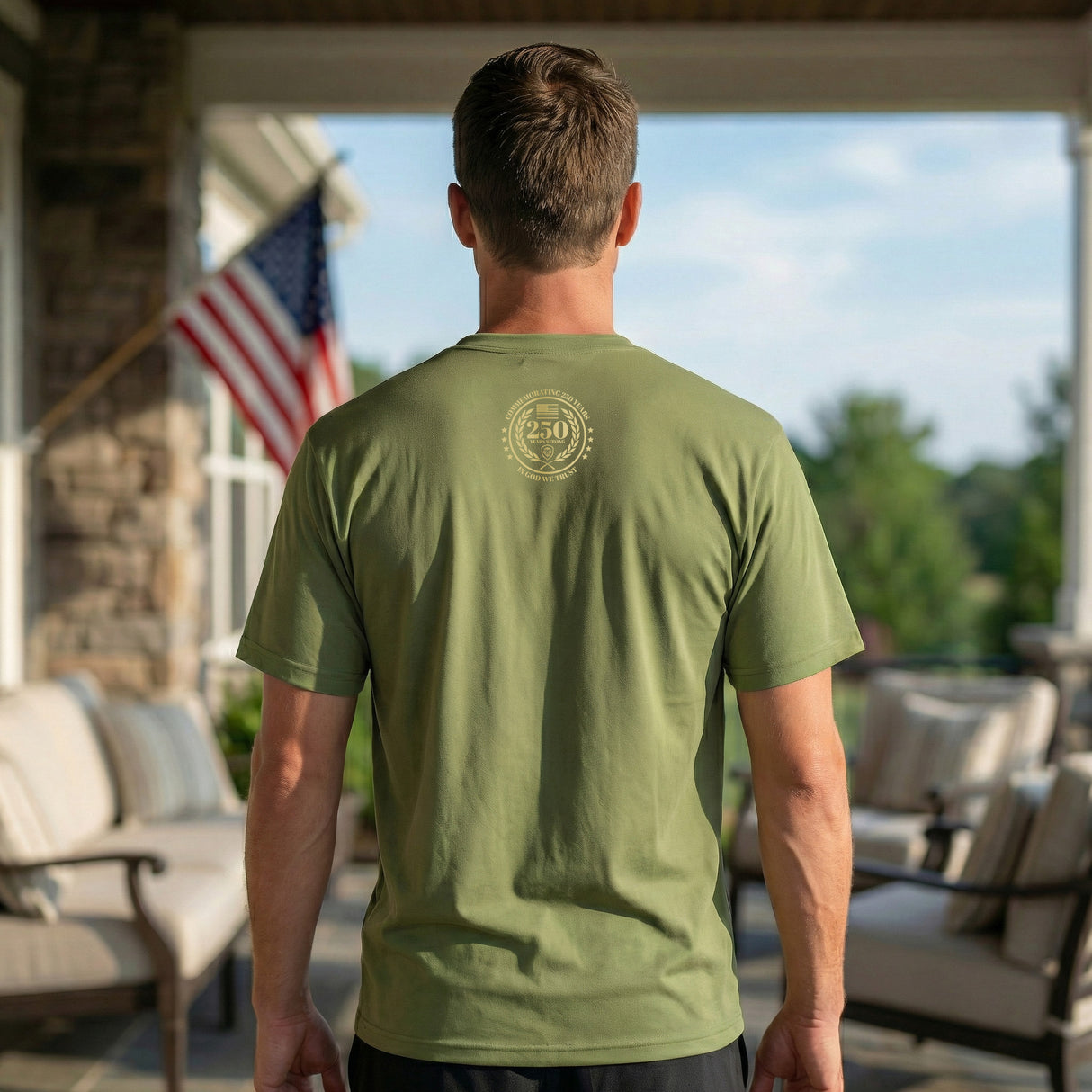 Future Looks Bright Visionary Crest Short Sleeve T-Shirt