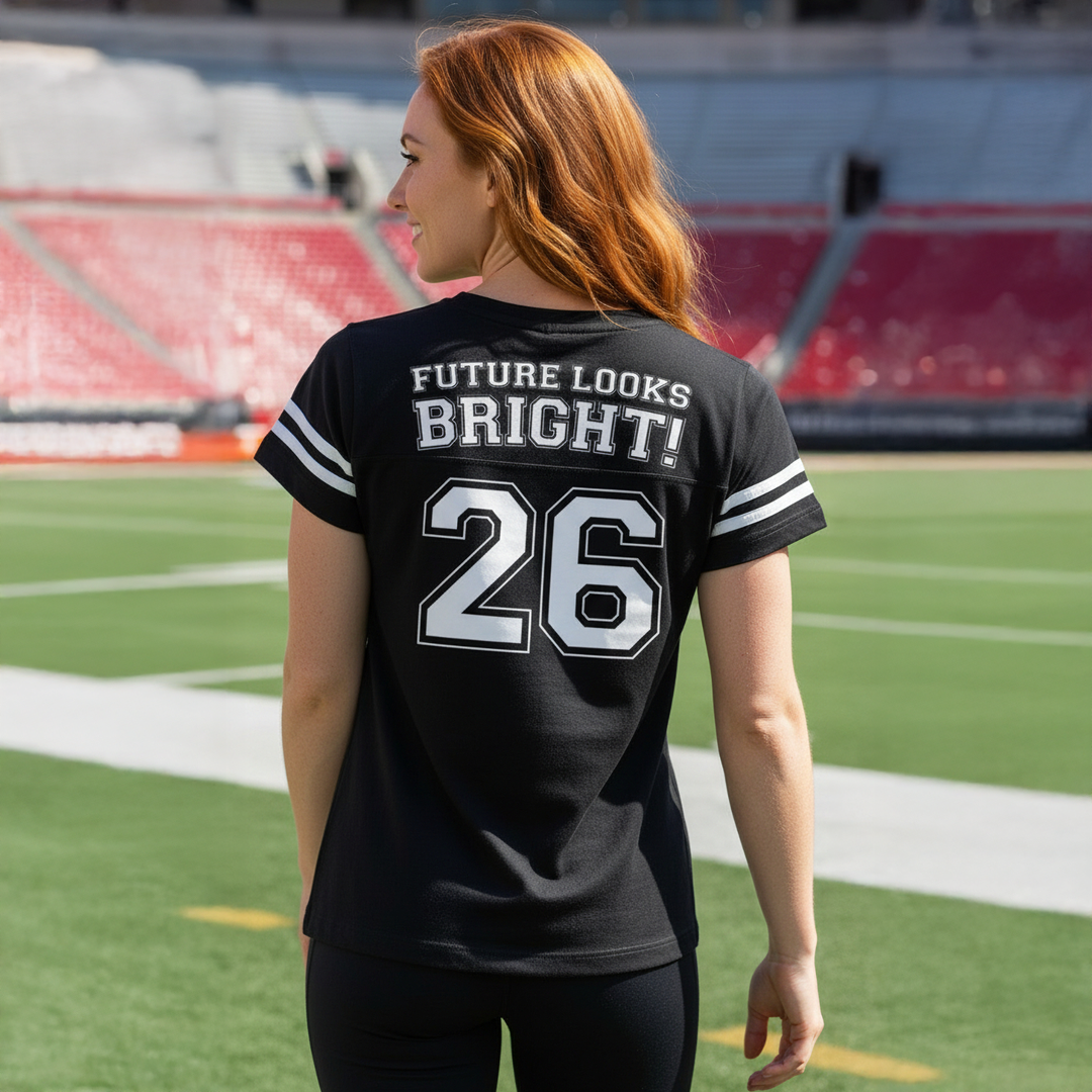 Women's Future Looks Bright Game Day Short Sleeve T-Shirt