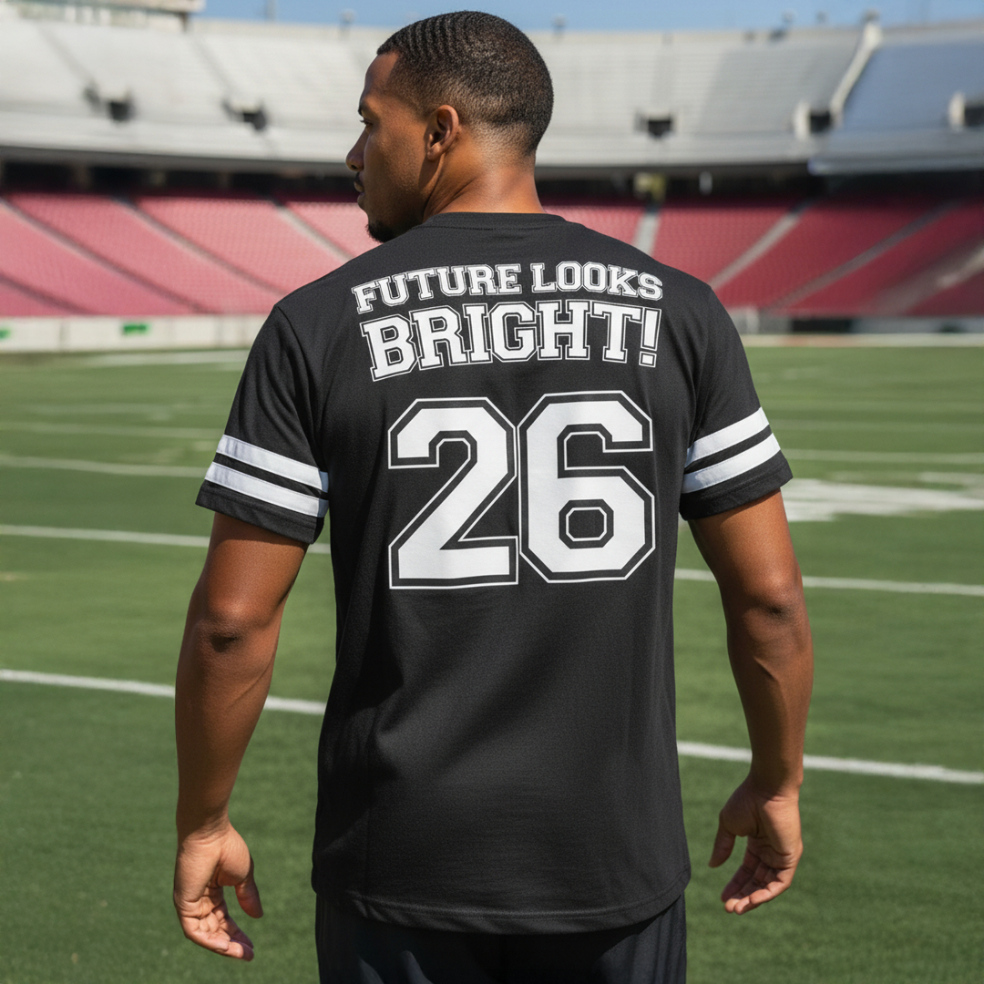 Future Looks Bright Sports Short Sleeve T-Shirt