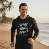 Future Looks Bright Long Sleeve Lightweight Hoodie