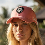 Women's VT Shield Logo Future Looks Bright Light Pink Snapback Hat