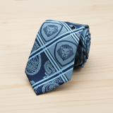 Valuetainment Soft Blue Premium Tie and Pocket Square Set