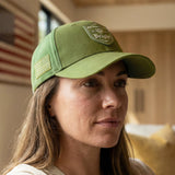 Limited Edition 1 of 250 Visionary Crest Olive Green Snapback Hat