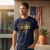 Future Looks Bright USA 250 okay Gold Short Sleeve T-Shirt