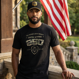 Limited Edition FLB United States 250 Black and Gold Snapback Hat