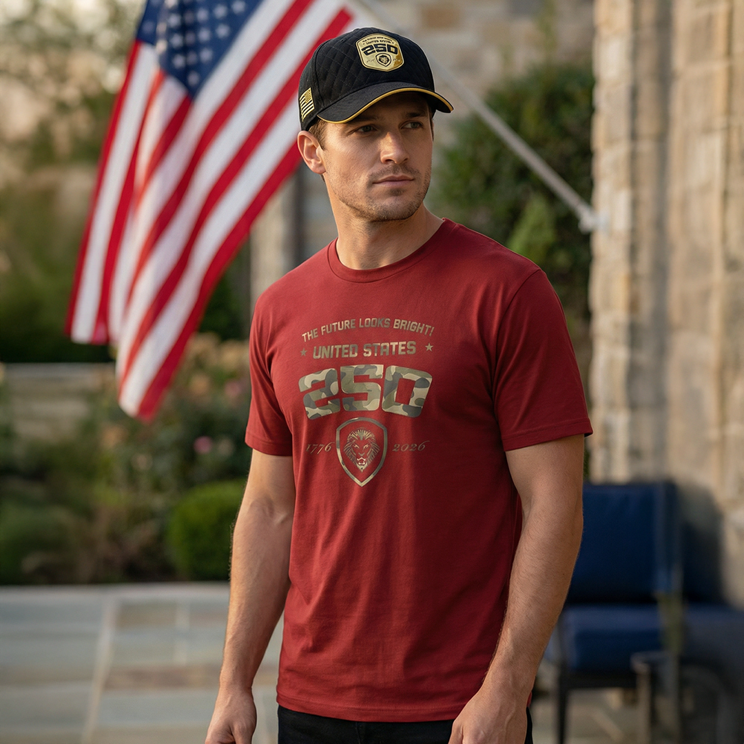 Limited Edition FLB United States 250 Black and Gold Snapback Hat