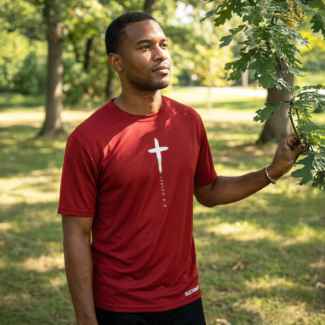 Isaiah 6:8 Here am I Send Me Short Sleeve T-Shirt