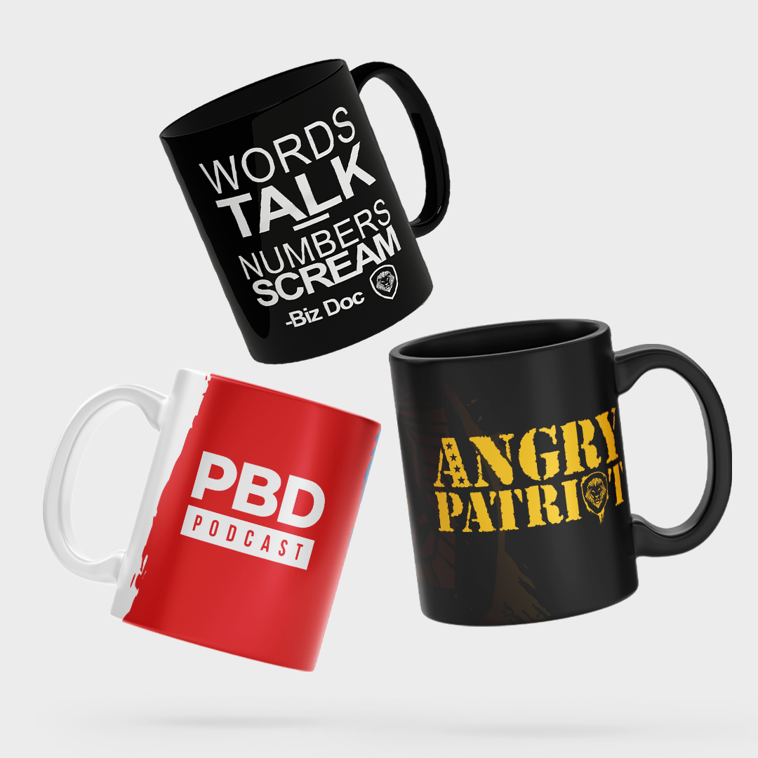 PBD Podcast 3-Piece Mug Set