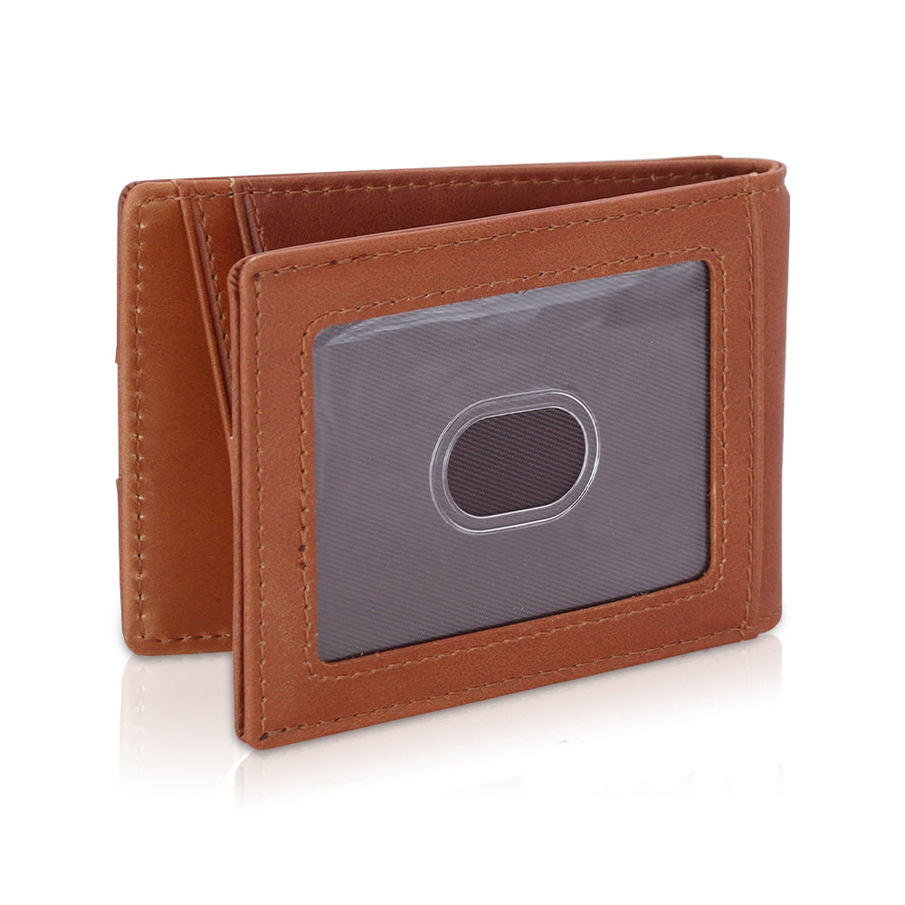 Valuetainment Brown Wallet-Keychain Set